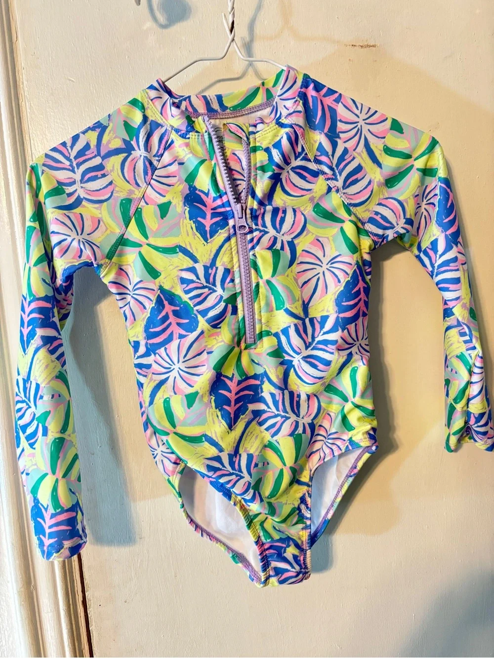 Kids Long-Sleeve Rashguard One-Piece